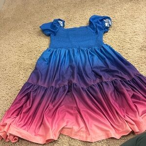 Girls Sparkle in Pink Dress size 5xl (12-14)